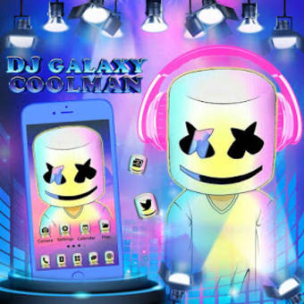 DJ Galaxy Cool Man Launcher Theme Live Wallpapers