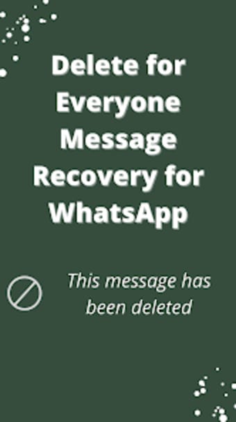 Delete For Everyone Message Re