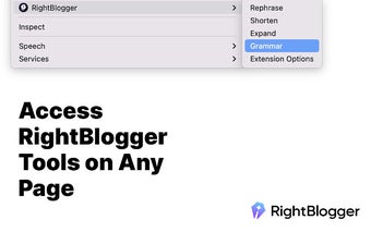 RightBlogger - AI for Bloggers