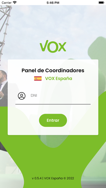 Escritorio VOX