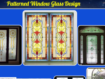 Patterned glass window design