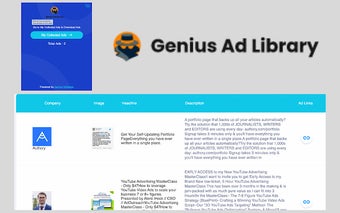 Genius Ad Library