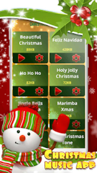Christmas Music App