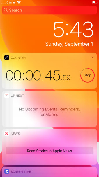 Counter: Stopwatch and Timer