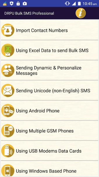 Bulk SMS Software Mobile help