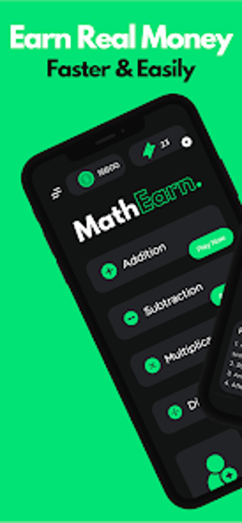 MathEarn - Solve  Earn Money