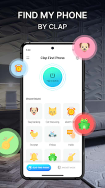 FiMe: Find Phone By Clap Hand