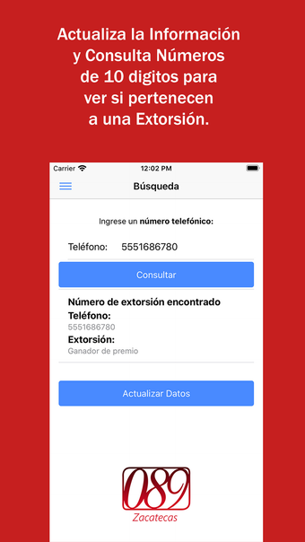 Zacatecas Libre de Extorsión