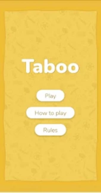 Taboo: forbidden words