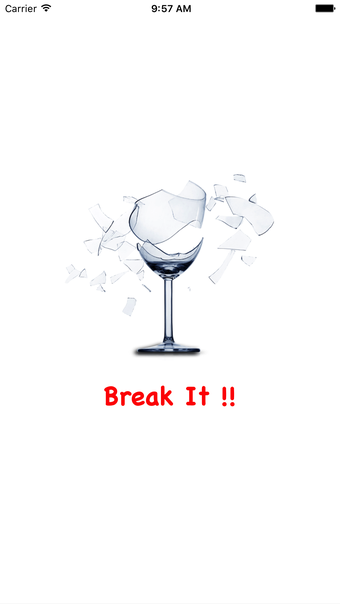 Break It - Smash glass cup to release your stress