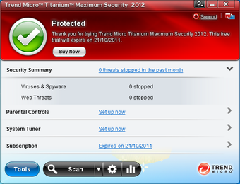 Trend Micro Titanium Maximum Security - Télécharger