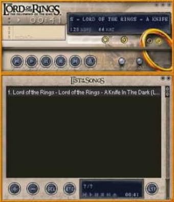 Lord Of The Rings WinAmp