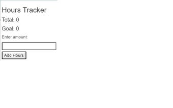Hours Tracker