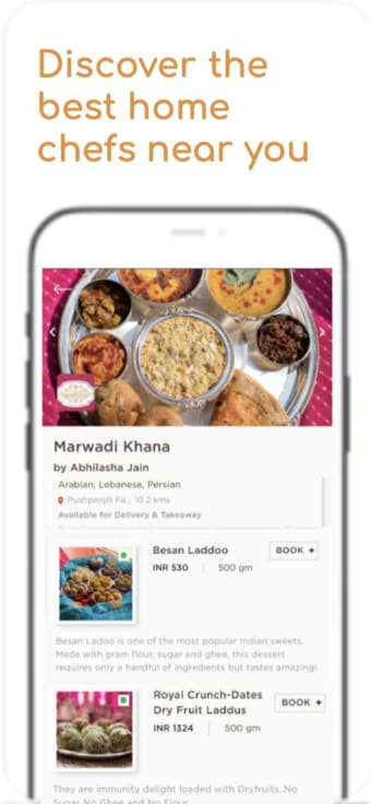 Chef Pin: Home Food Delivery