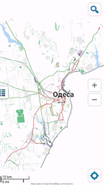 Map of Odessa offline