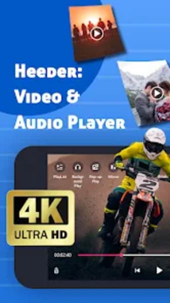 Heeder: Video  Audio Player