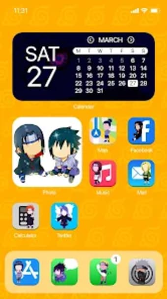 Wow Anime N1 Theme - Icon Pack