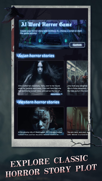 Al Scary Game-Story Collection