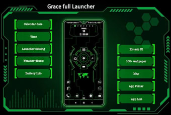 Grace full Launcher - Hide App