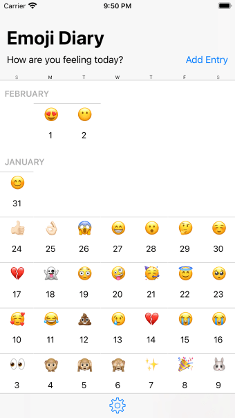 Emoji Diary