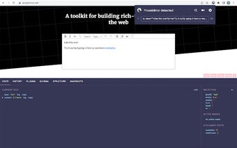 ProseMirror Developer Tools