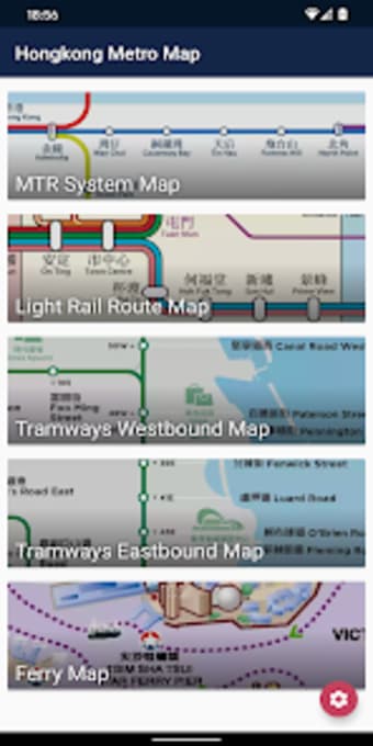 Hong Kong Metro Map Offline