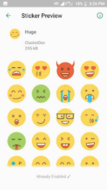 Emoji Sticker Packs for WhatsApp  WAStickerApps