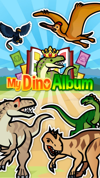 My Dino Album - Collect  Trade Dinosaur Stickers