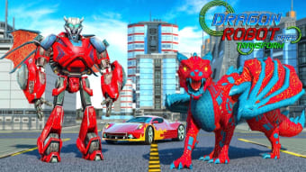 Dragon Robot Car transform  Robot Games