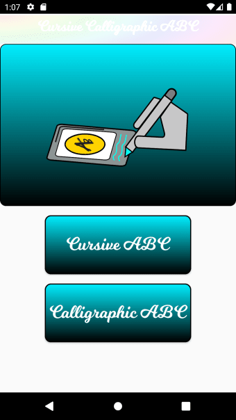 Cursive Calligraphic ABC