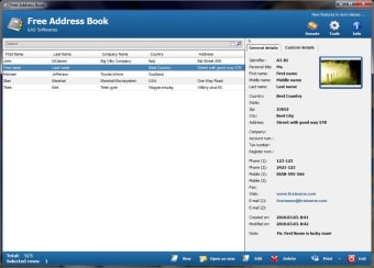 Free Address Book - Contact management software