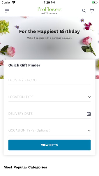 ProFlowers: Delivered Fresh