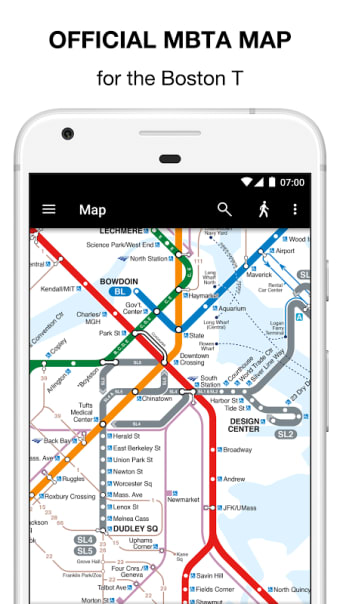 Boston T - MBTA Subway Map and Route Planner