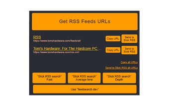 Get RSS Feed URL for Slick RSS