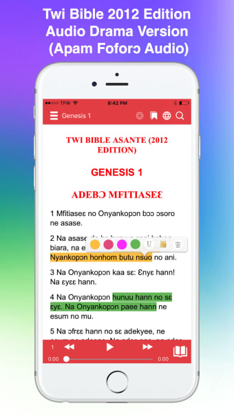 Twi Bible Asante 2012