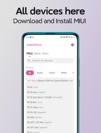 MIUI Downloader  News  Apps