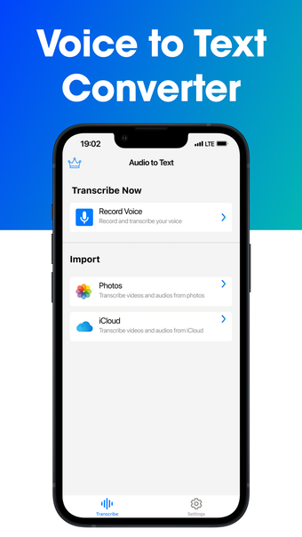 Voice to Text  Transcribe