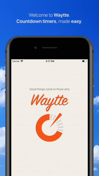 Waytte - epic countdown timers