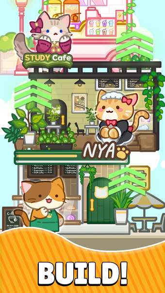 Meow Cafe Merge : Coffee cat