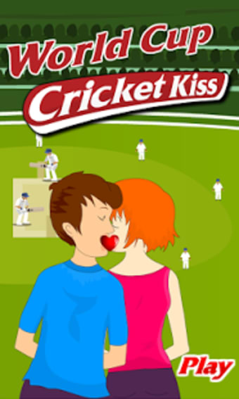Fun World Cup Cricket Kiss