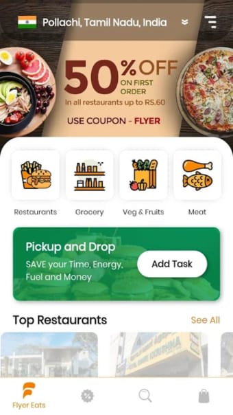 FLYER Eats - Food Delivery