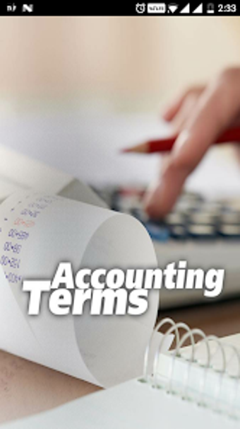 Accounting Terms