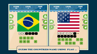 World Nation Flag Logo Quiz