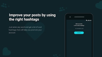 Hashtags for profile improve