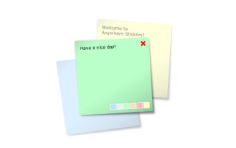 Anywhere stickers - simple sticky notes