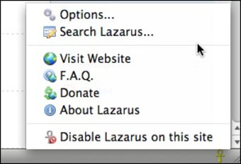 Lazarus: Form Recovery