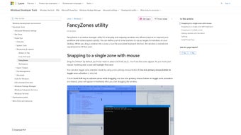 Image 0 for FancyZones