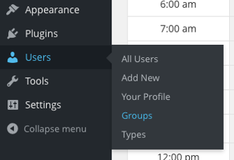 WP User Groups