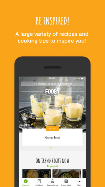 FOOBY: Recipes  Cooking