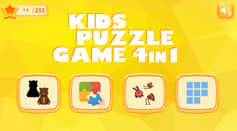 KidsPuzzle 4in1 - Puzzle for children